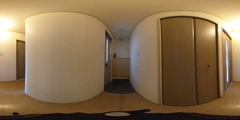 パノラマ画像玄関
