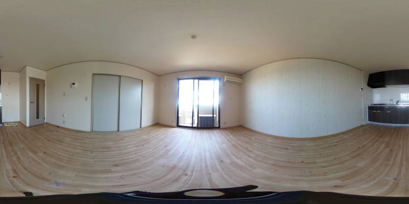 パノラマ画像リビング