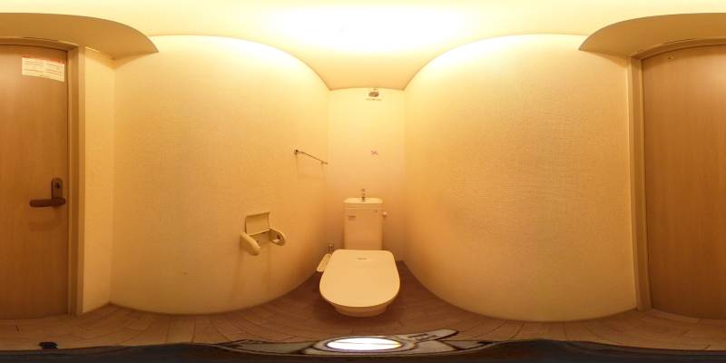 パノラマ画像トイレ