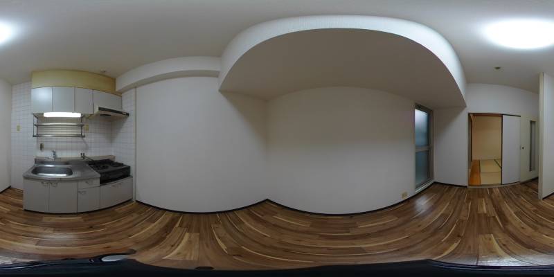 パノラマ画像リビング