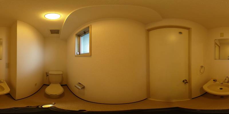 パノラマ画像洗面所