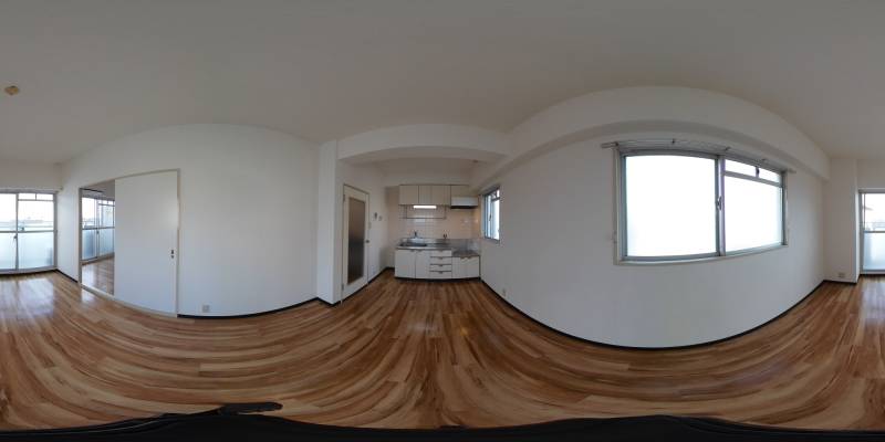 パノラマ画像リビング