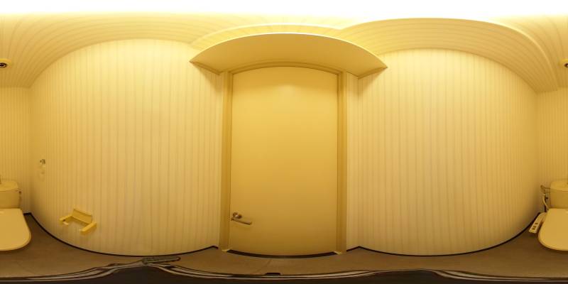 パノラマ画像トイレ