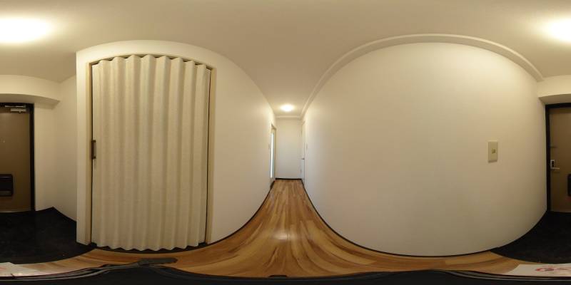 パノラマ画像玄関