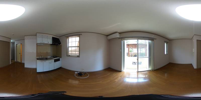 パノラマ画像洋室