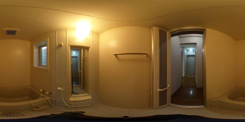 パノラマ画像バスルーム