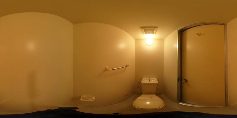 パノラマ画像トイレ