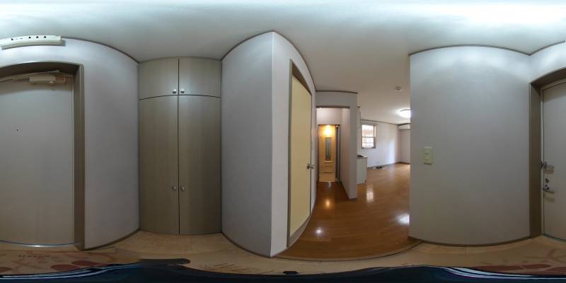 パノラマ画像玄関