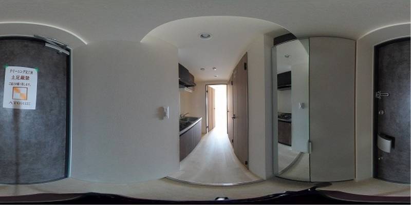 パノラマ画像玄関