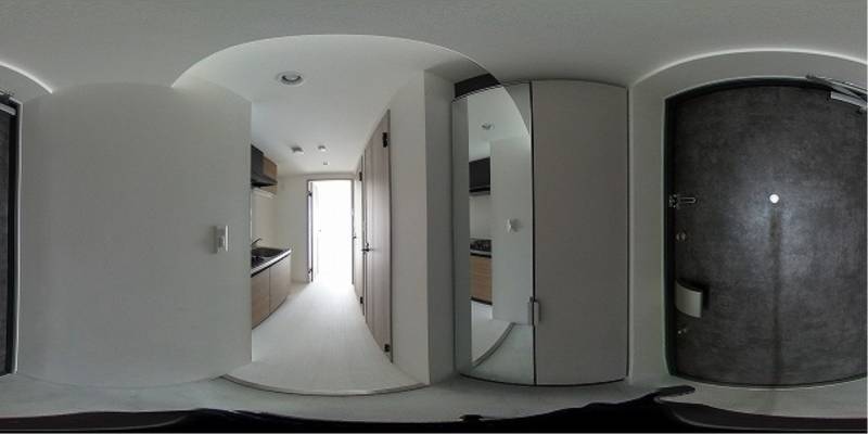 パノラマ画像玄関