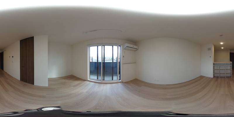 パノラマ画像リビング