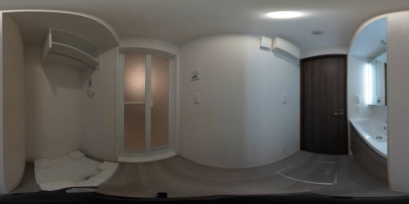 パノラマ画像洗面所