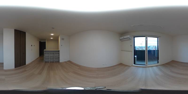 パノラマ画像リビング