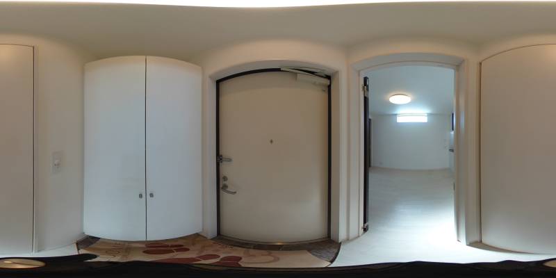 パノラマ画像玄関