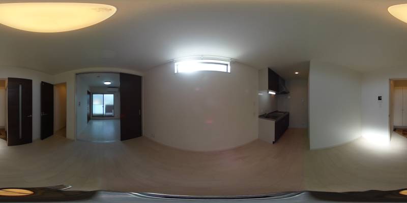 パノラマ画像リビング