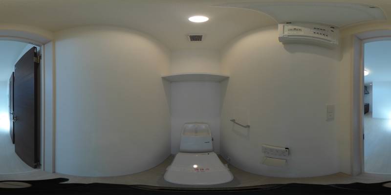 パノラマ画像トイレ