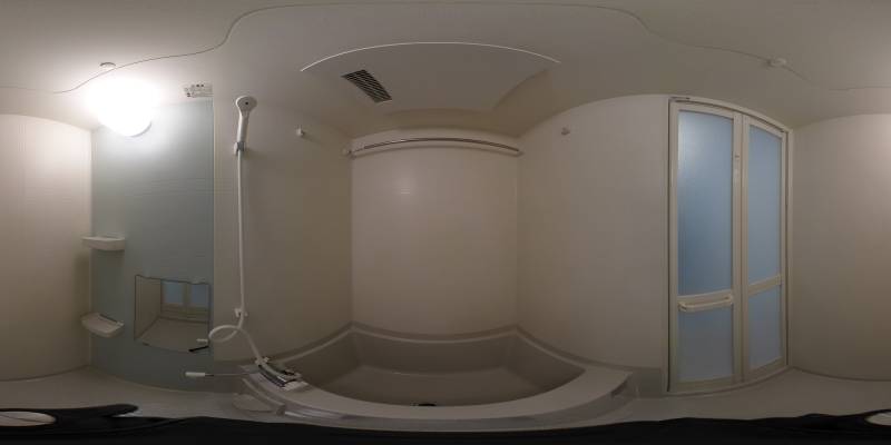 パノラマ画像バスルーム