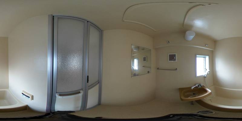 パノラマ画像バスルーム