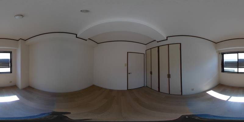 パノラマ画像洋室