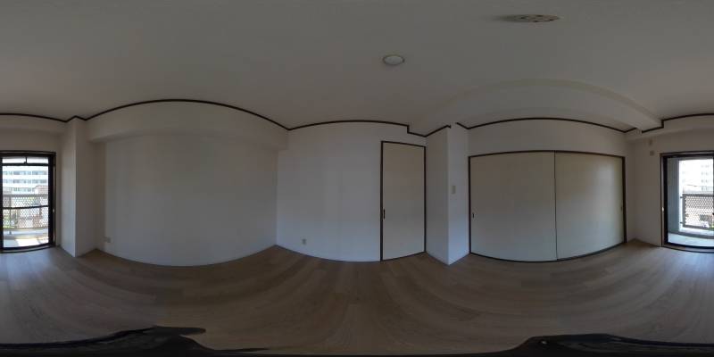 パノラマ画像洋室