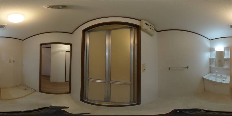 パノラマ画像洗面所