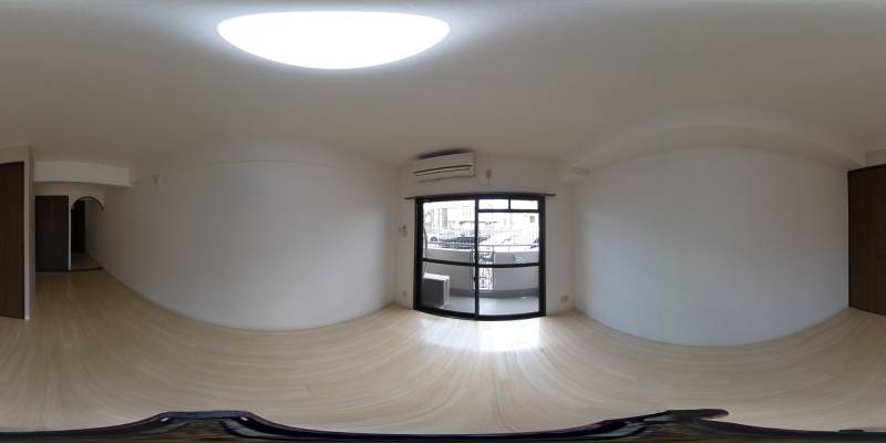 パノラマ画像洋室