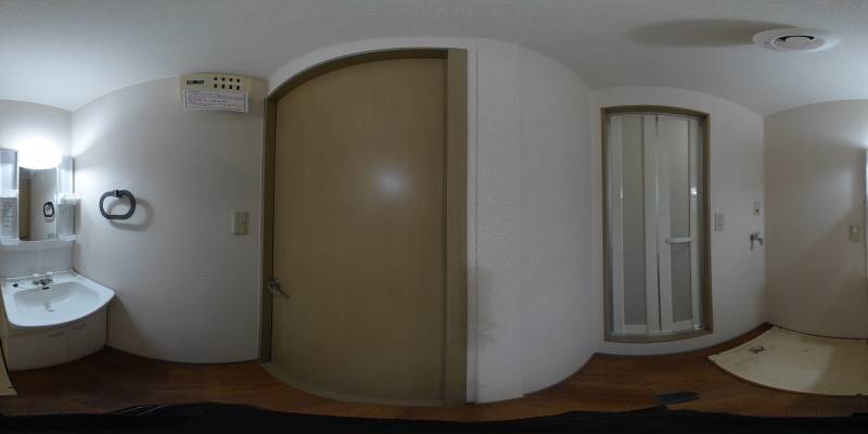 パノラマ画像洗面所