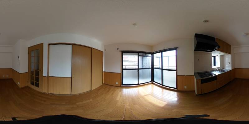 パノラマ画像リビング