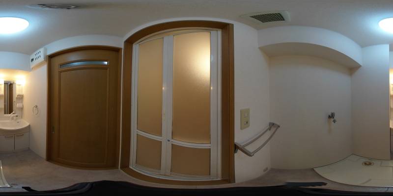 パノラマ画像洗面所