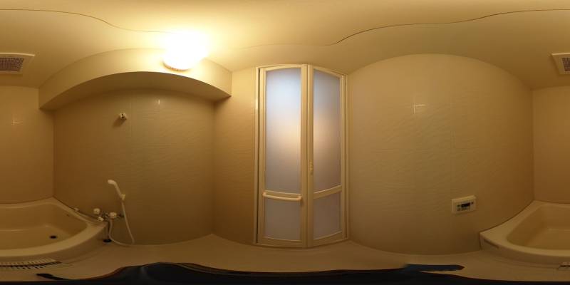 パノラマ画像バスルーム