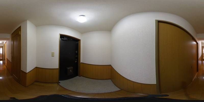 パノラマ画像玄関