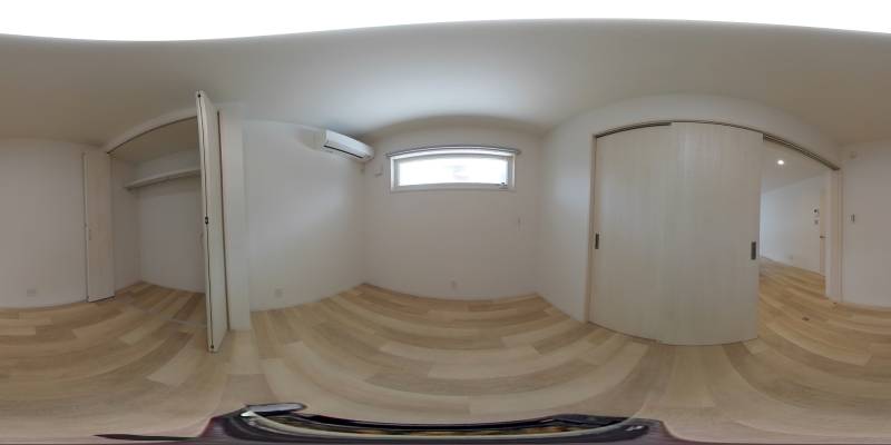 パノラマ画像洋室