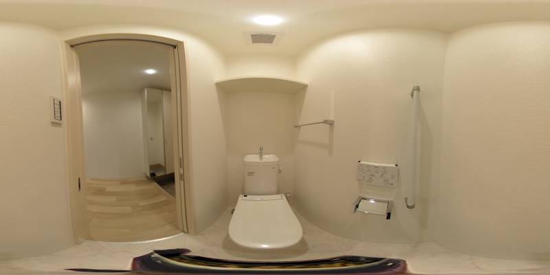 パノラマ画像トイレ