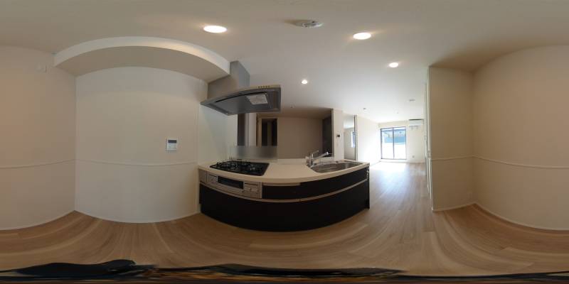 パノラマ画像キッチン