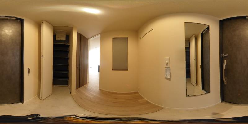 パノラマ画像玄関