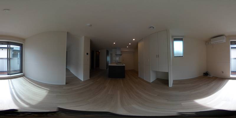 パノラマ画像リビング