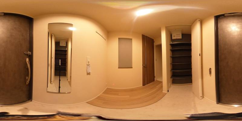 パノラマ画像玄関