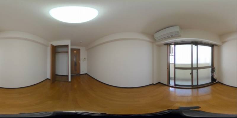 パノラマ画像洋室