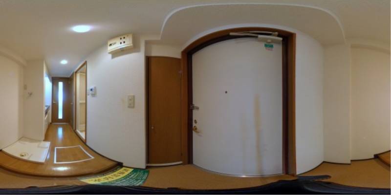 パノラマ画像玄関