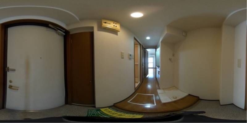 パノラマ画像玄関