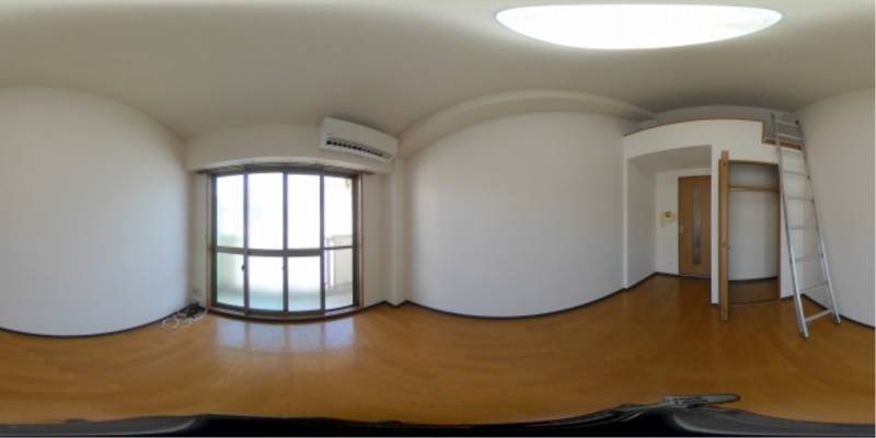 パノラマ画像洋室