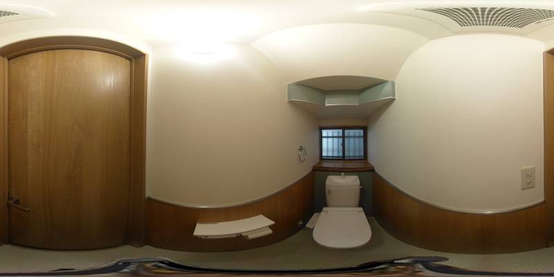 パノラマ画像トイレ