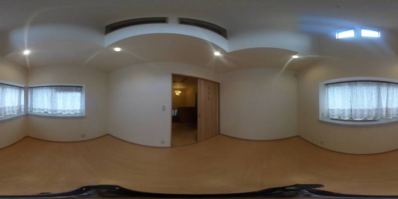 パノラマ画像洋室