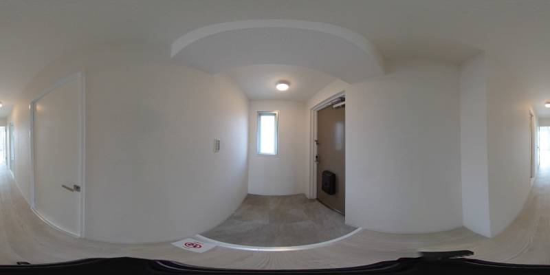 パノラマ画像玄関