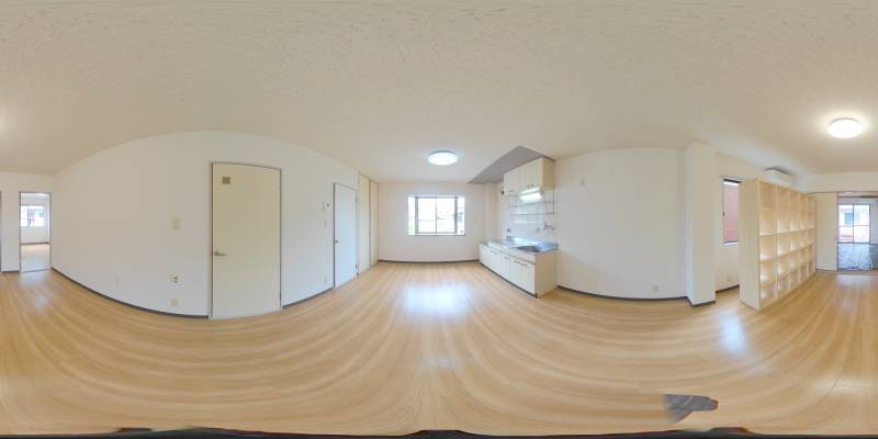 パノラマ画像リビング