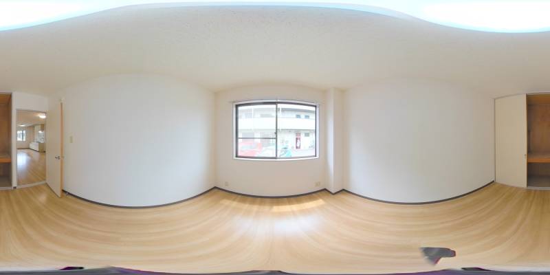 パノラマ画像洋室