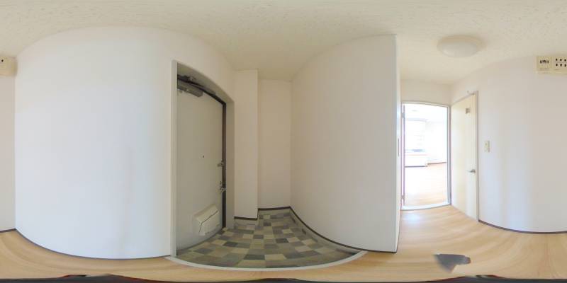 パノラマ画像玄関