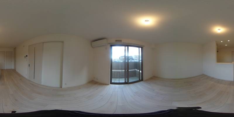 パノラマ画像リビング