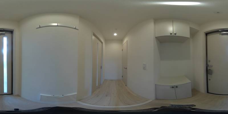 パノラマ画像玄関