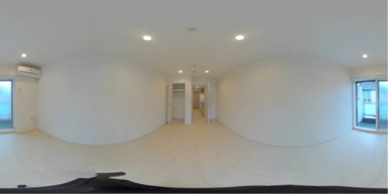 パノラマ画像洋室